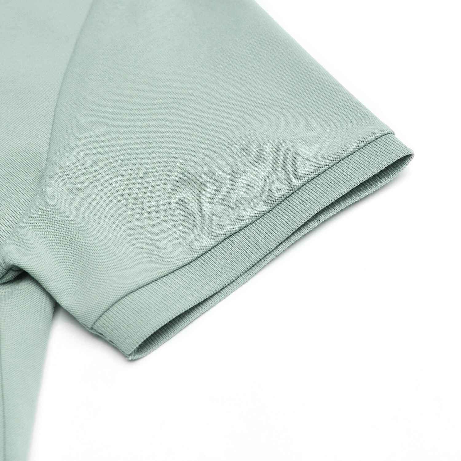 Men's Slim Fit Cool Touch Solid Polo Shirt - Image 4