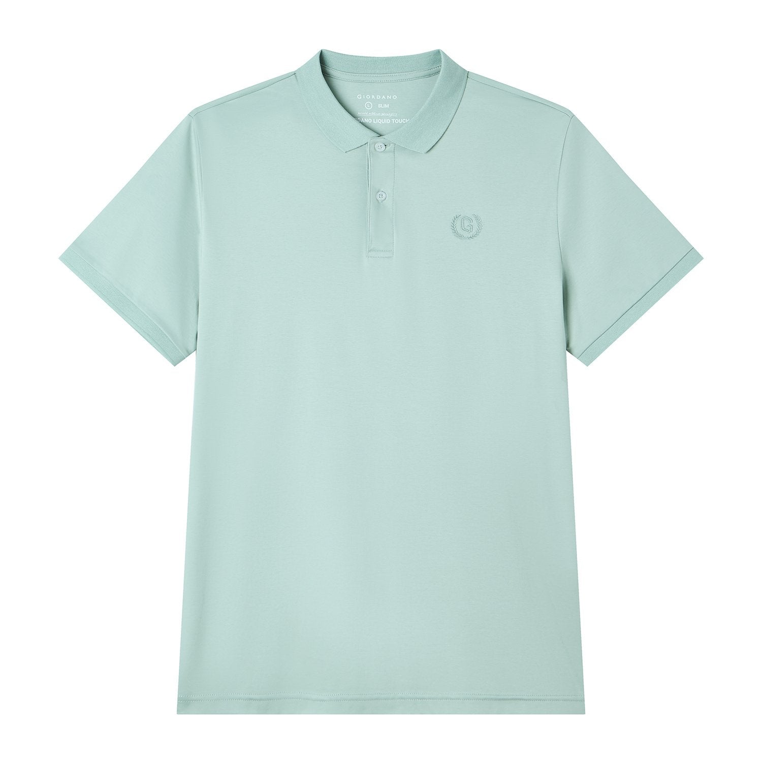 Men's Slim Fit Liquid Touch Cotton Interlock Polo - Image 6