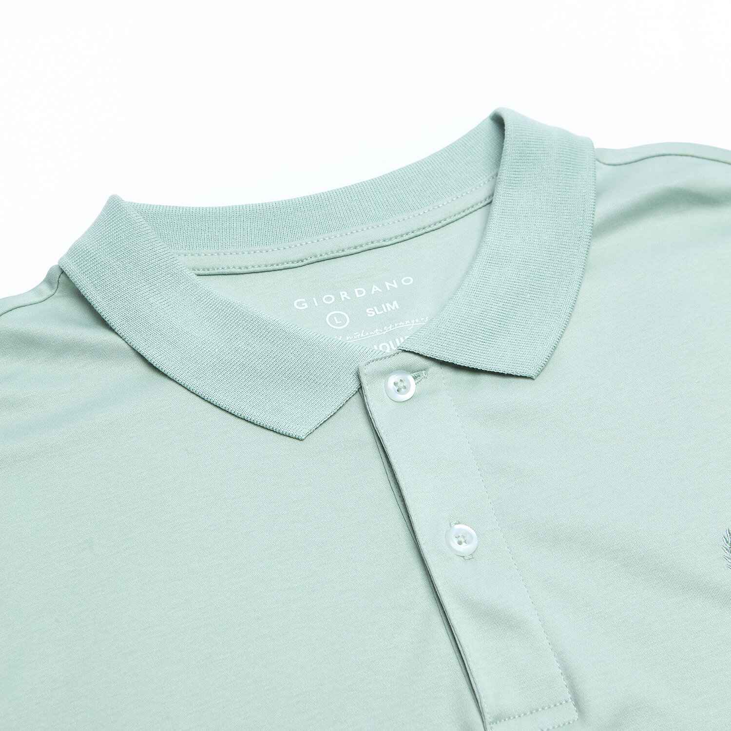 Men's Slim Fit Liquid Touch Cotton Interlock Polo - Image 8