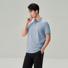 Men's Slim Fit Liquid Touch Cotton Interlock Polo - Image 3