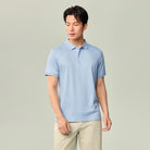 Men's Slim Fit Liquid Touch Cotton Interlock Polo - Image 5