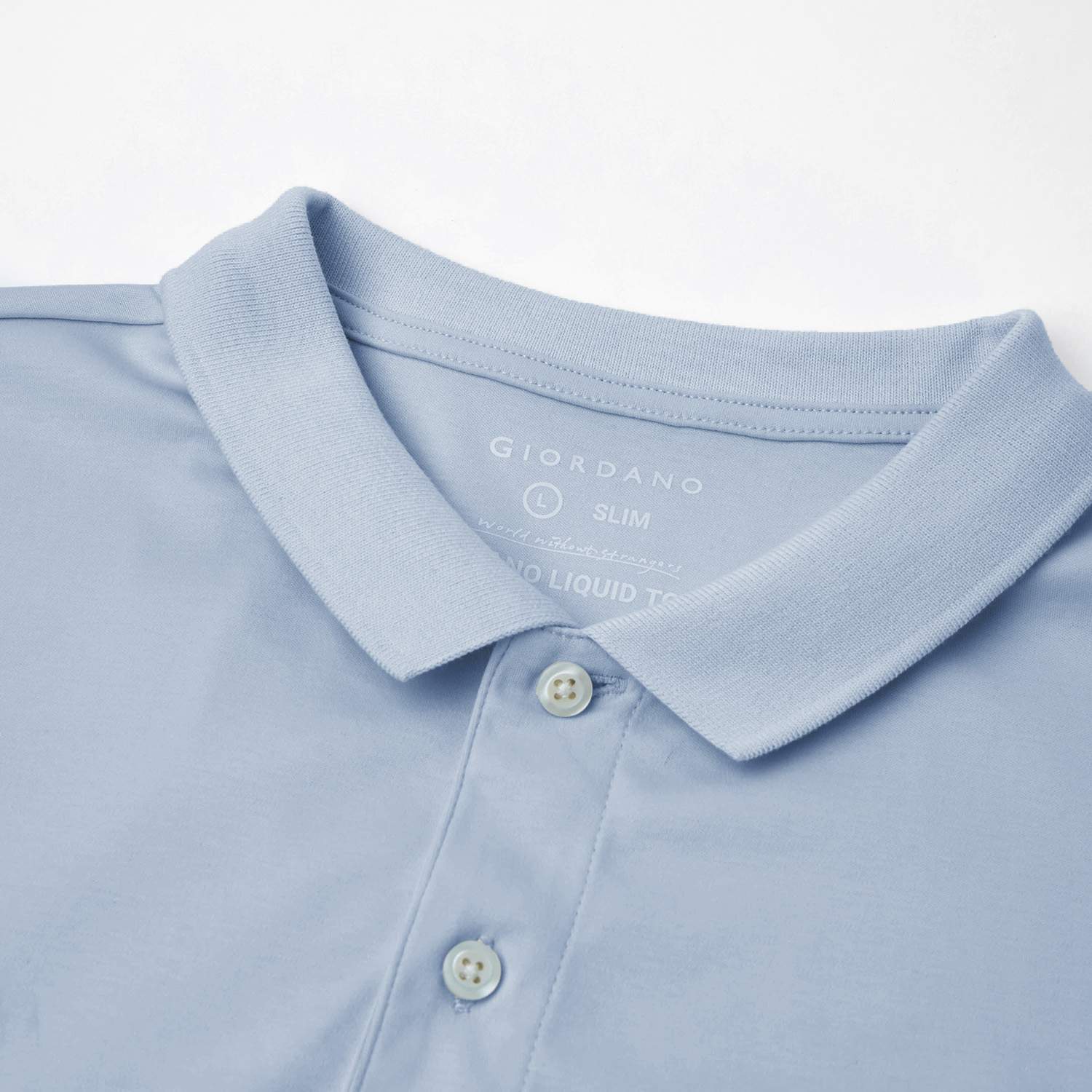 Men's Slim Fit Liquid Touch Cotton Interlock Polo - Image 8