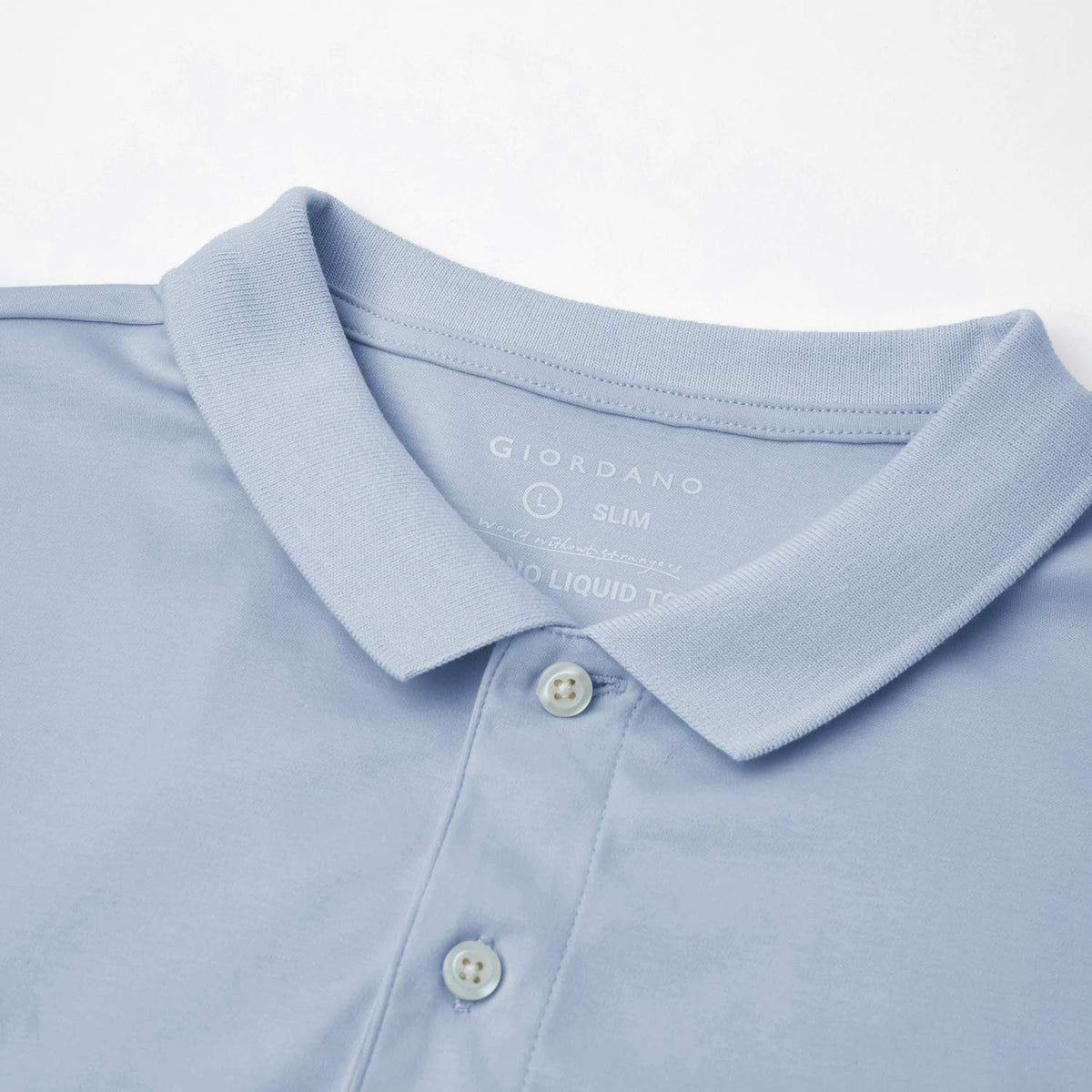 Men's Slim Fit Liquid Touch Cotton Interlock Polo - Image 8