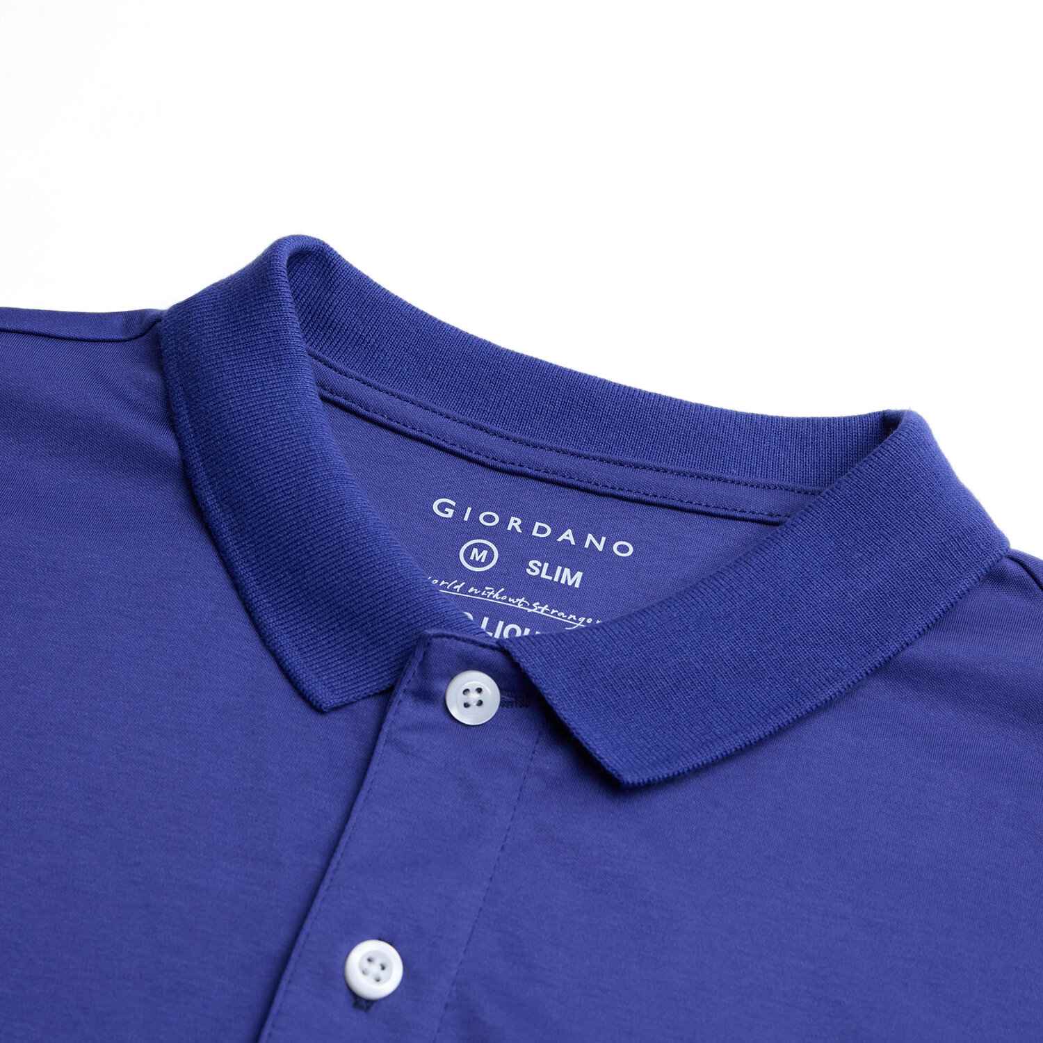 Men's Slim Fit Liquid Touch Cotton Interlock Polo - Image 8