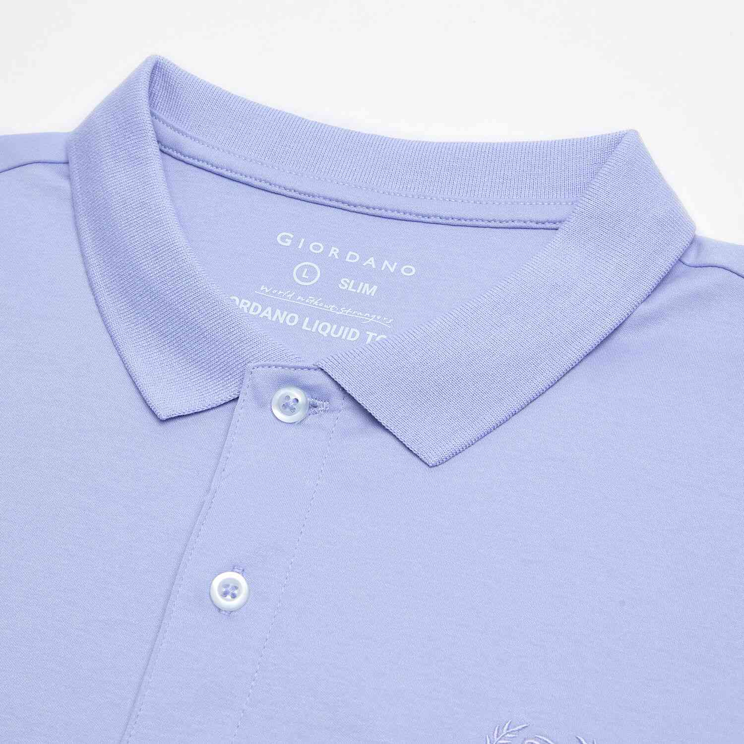Men's Slim Fit Liquid Touch Cotton Interlock Polo - Image 8