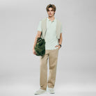 Men's Slim Fit Liquid Touch Cotton Interlock Polo - Image 1