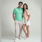 Men's Slim Fit Liquid Touch Cotton Interlock Polo - Image 2