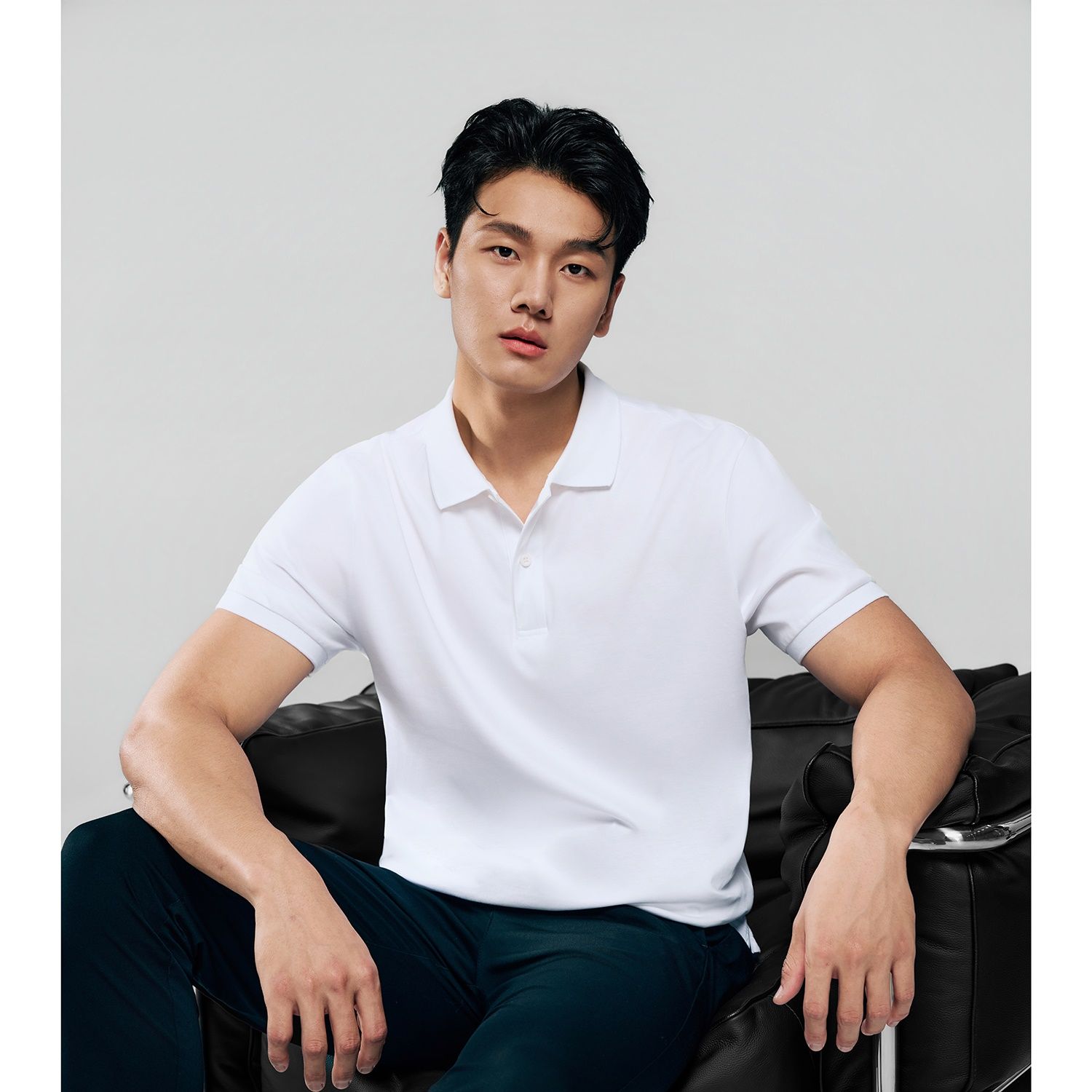 Men Regular Luxe Touch Cotton Polo Shirt - Image 6