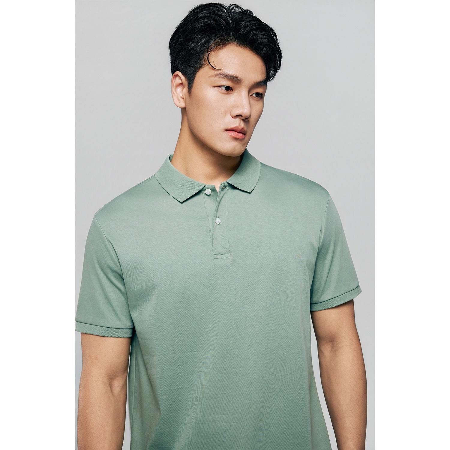 Men Regular Luxe Touch Cotton Polo Shirt - Image 5