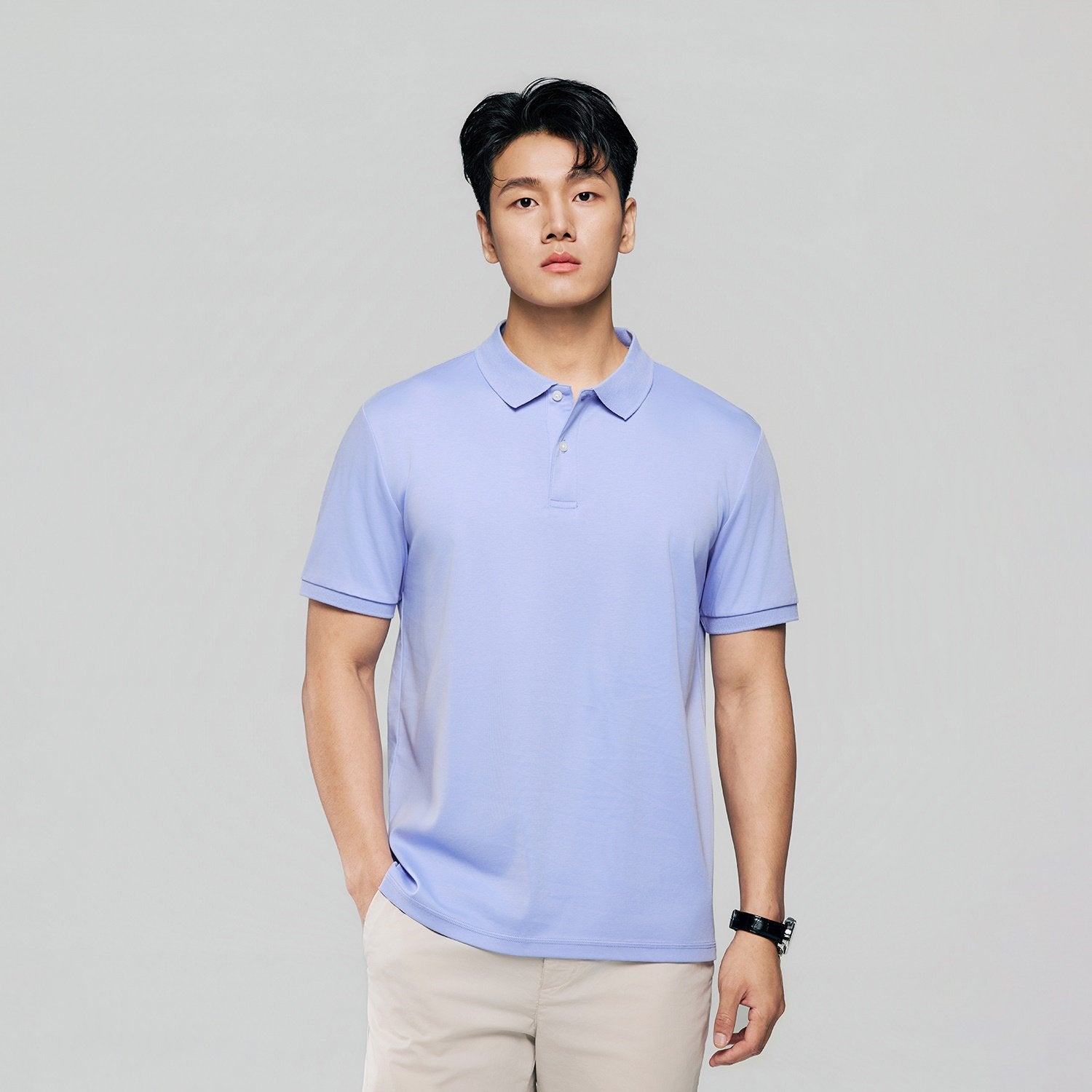 Men Regular Luxe Touch Cotton Polo Shirt - Image 2
