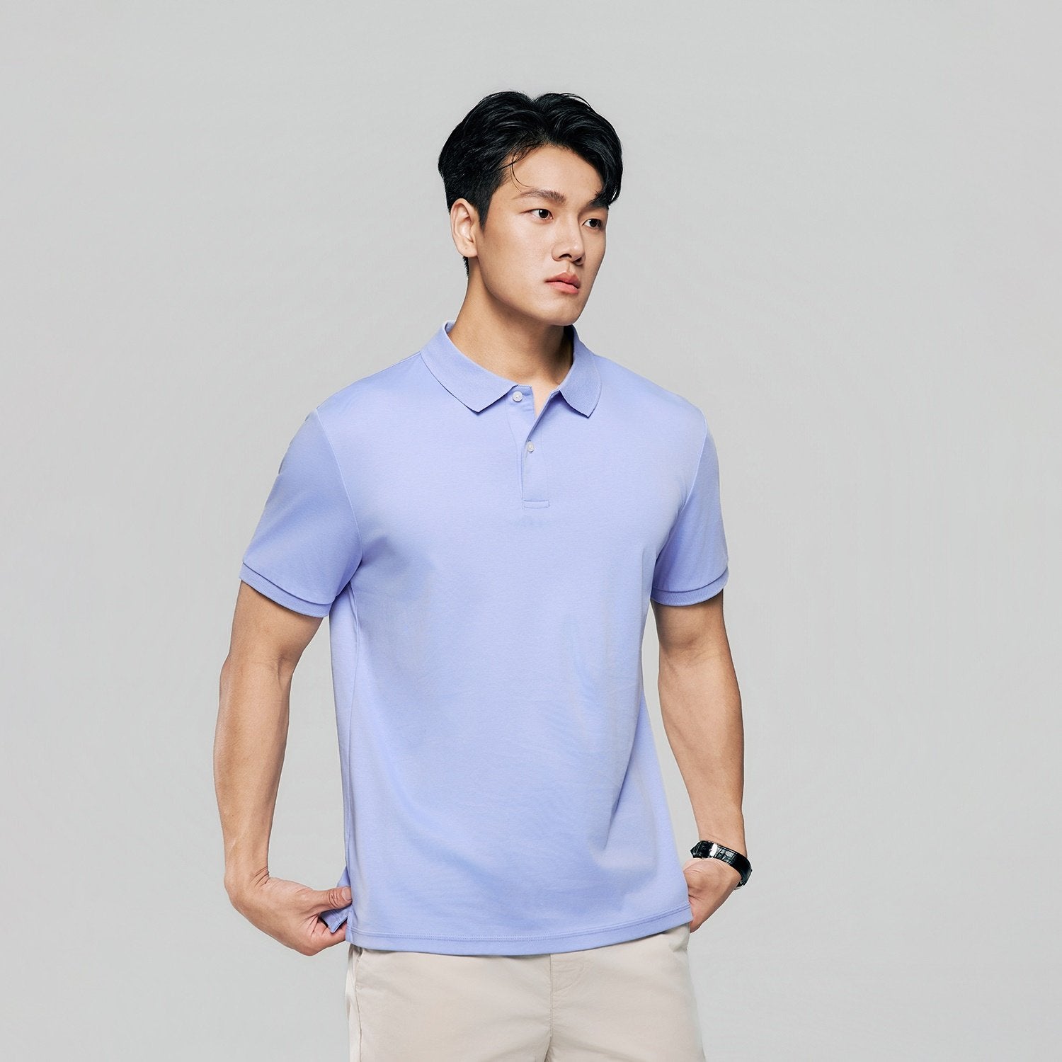 Men Regular Luxe Touch Cotton Polo Shirt - Image 4