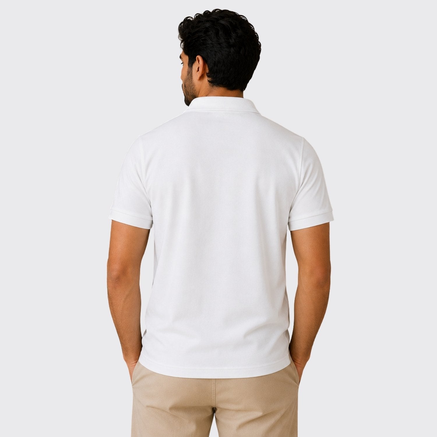 Men's Slim Fit Saudi National Day Polo - Image 2