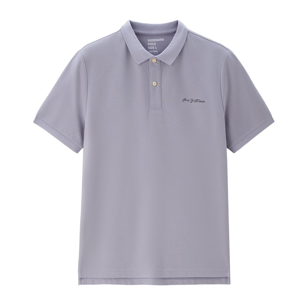 Men's Relaxed Fit Cool Jade Pique Signature Polo - Image 2
