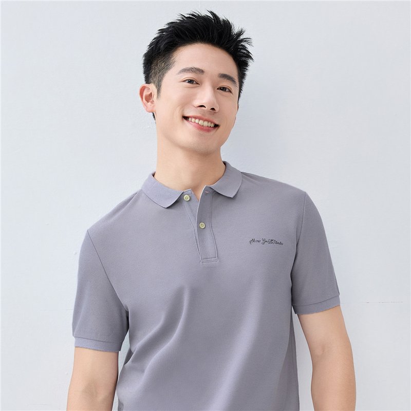 Men's Relaxed Fit Cool Jade Pique Signature Polo - Image 7