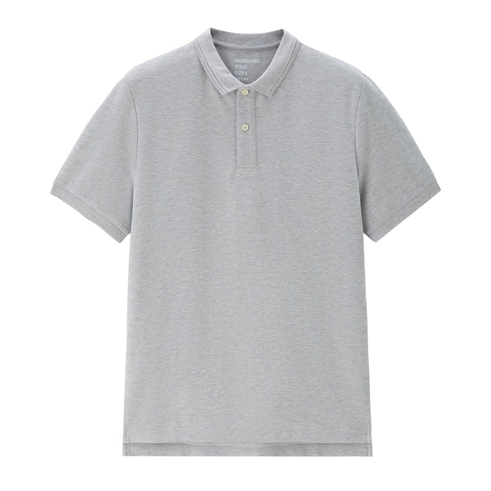 Men's Relaxed Cool Jade Pique Polo - Image 2
