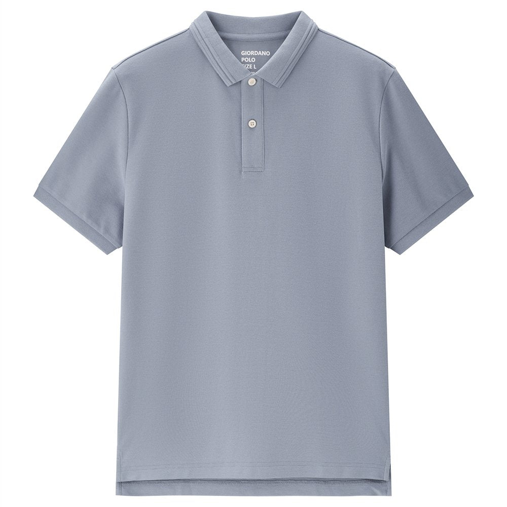 Men's Relaxed Cool Jade Pique Polo - Image 3