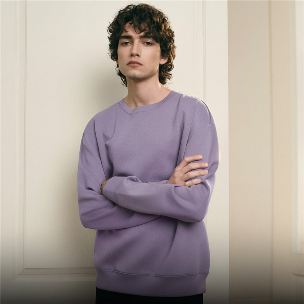 Men's Crew Neck Regular Sweatshirt - Image 1