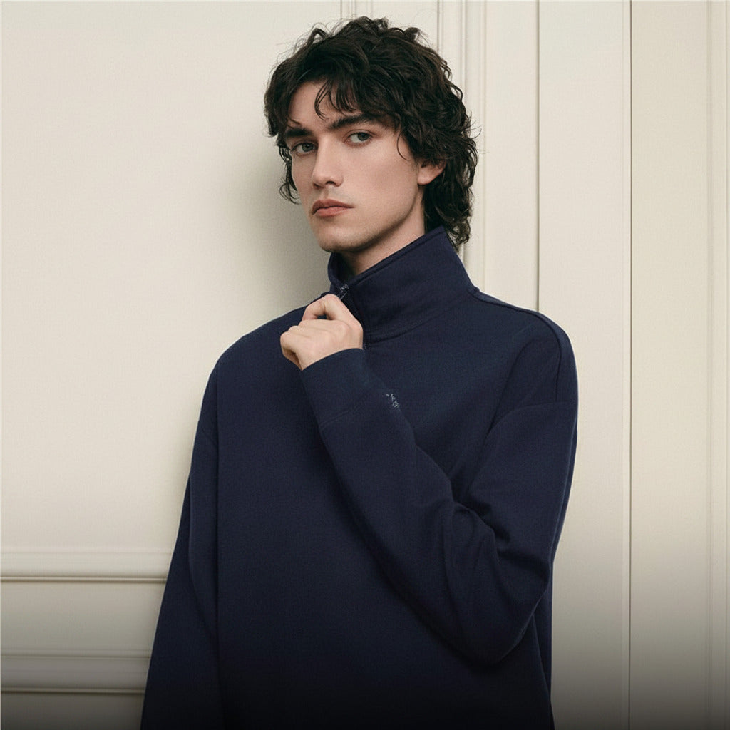 Men's Crew Neck Regular Sweatshirt - Image 1