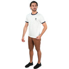 Men's Slim Cotton Crew Neck Embroidery Tee - Image 2