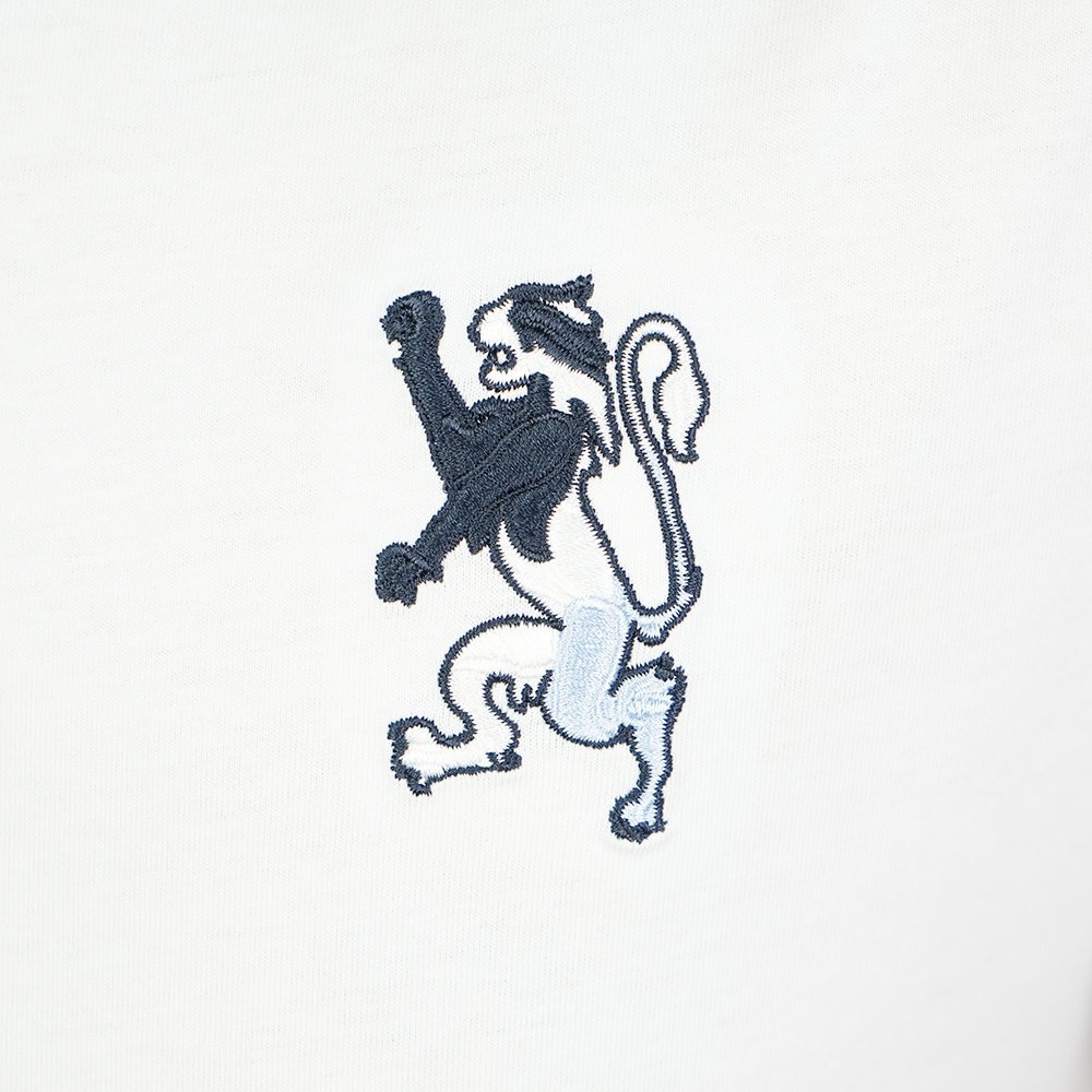 Men's Slim Cotton Crew Neck Embroidery Tee - Image 4