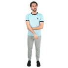 Men's Slim Cotton Crew Neck Embroidery Tee - Image 2