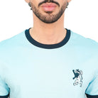 Men's Slim Cotton Crew Neck Embroidery Tee - Image 3