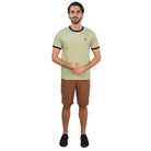 Men's Slim Cotton Crew Neck Embroidery Tee - Image 2