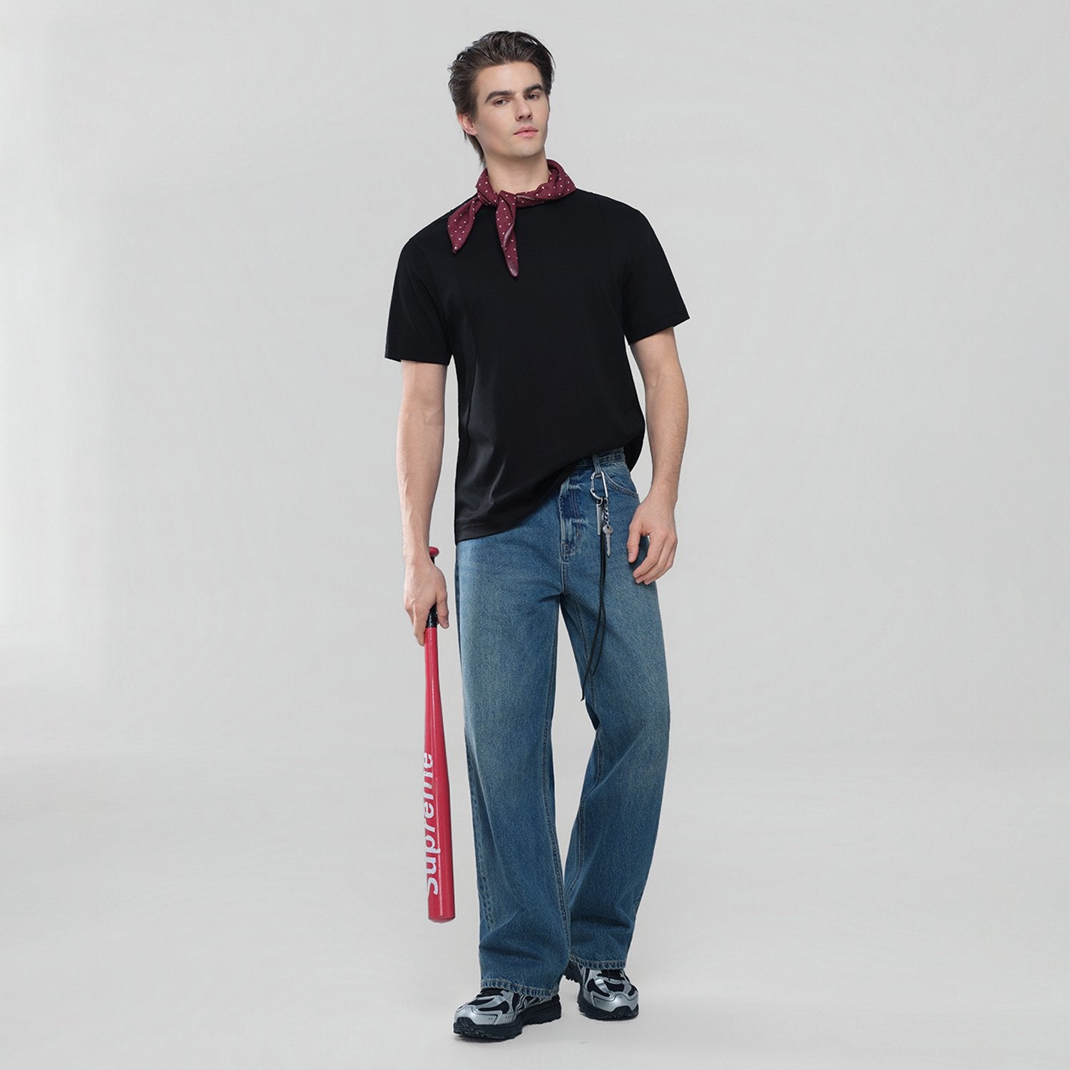 Men's Crew Neck  Liquid Touch Regular fit Tee - Image 1