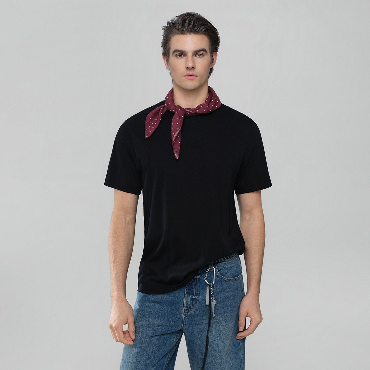 Men's Crew Neck  Liquid Touch Regular fit Tee - Image 3