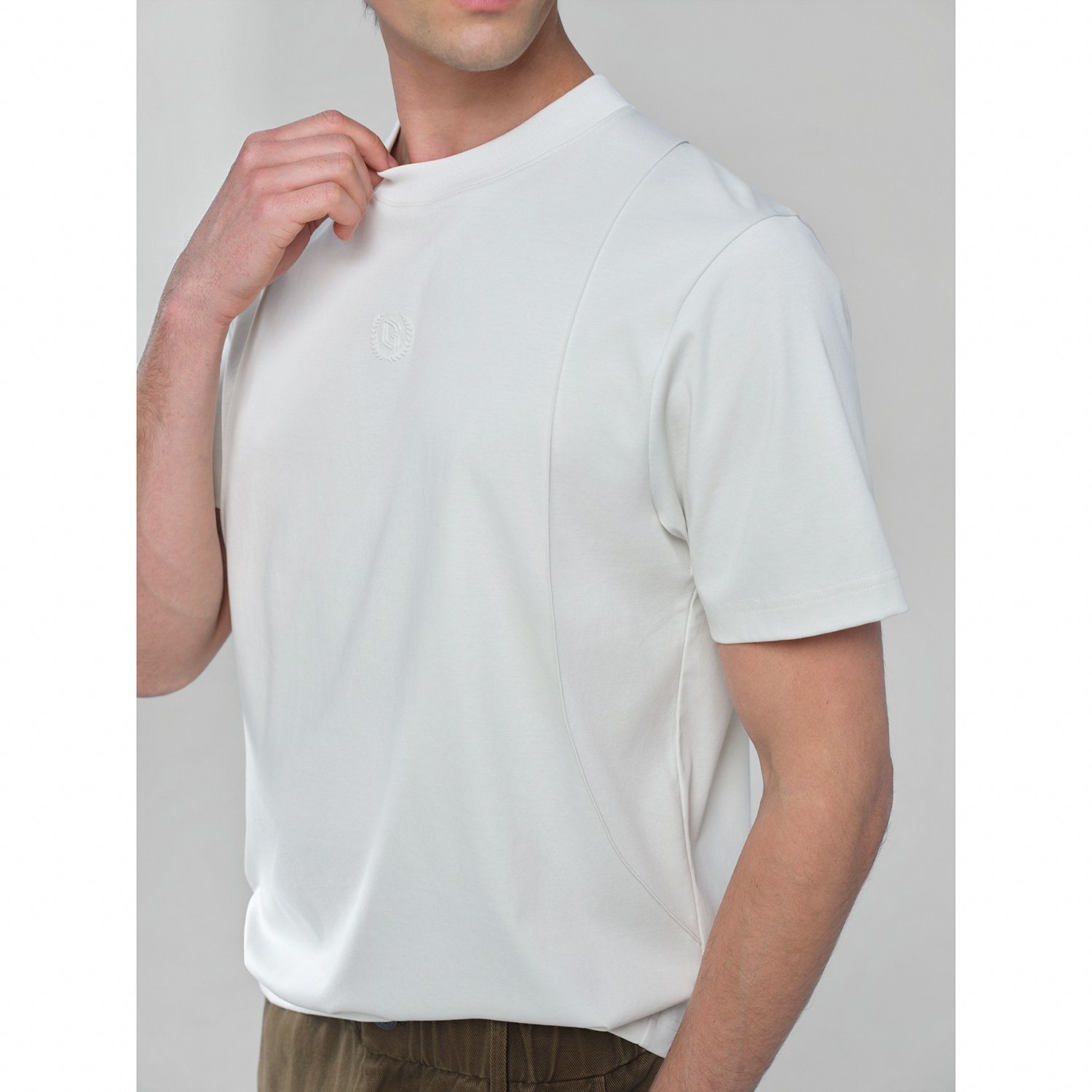 Men's Crew Neck  Liquid Touch Regular fit Tee - Image 2