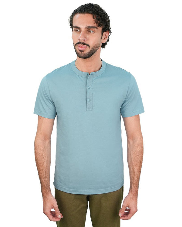 Quick buy Men's Slim Henley Short-Sleeve Button Front Tee