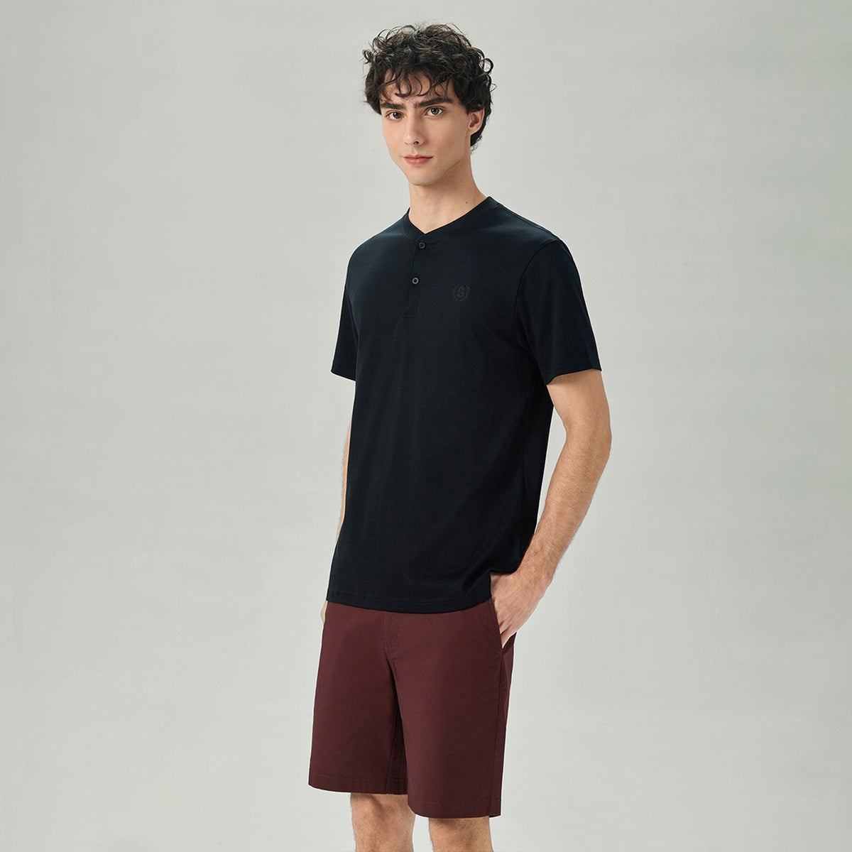 Men's Slim Fit Liquid Touch Tee - Image 2