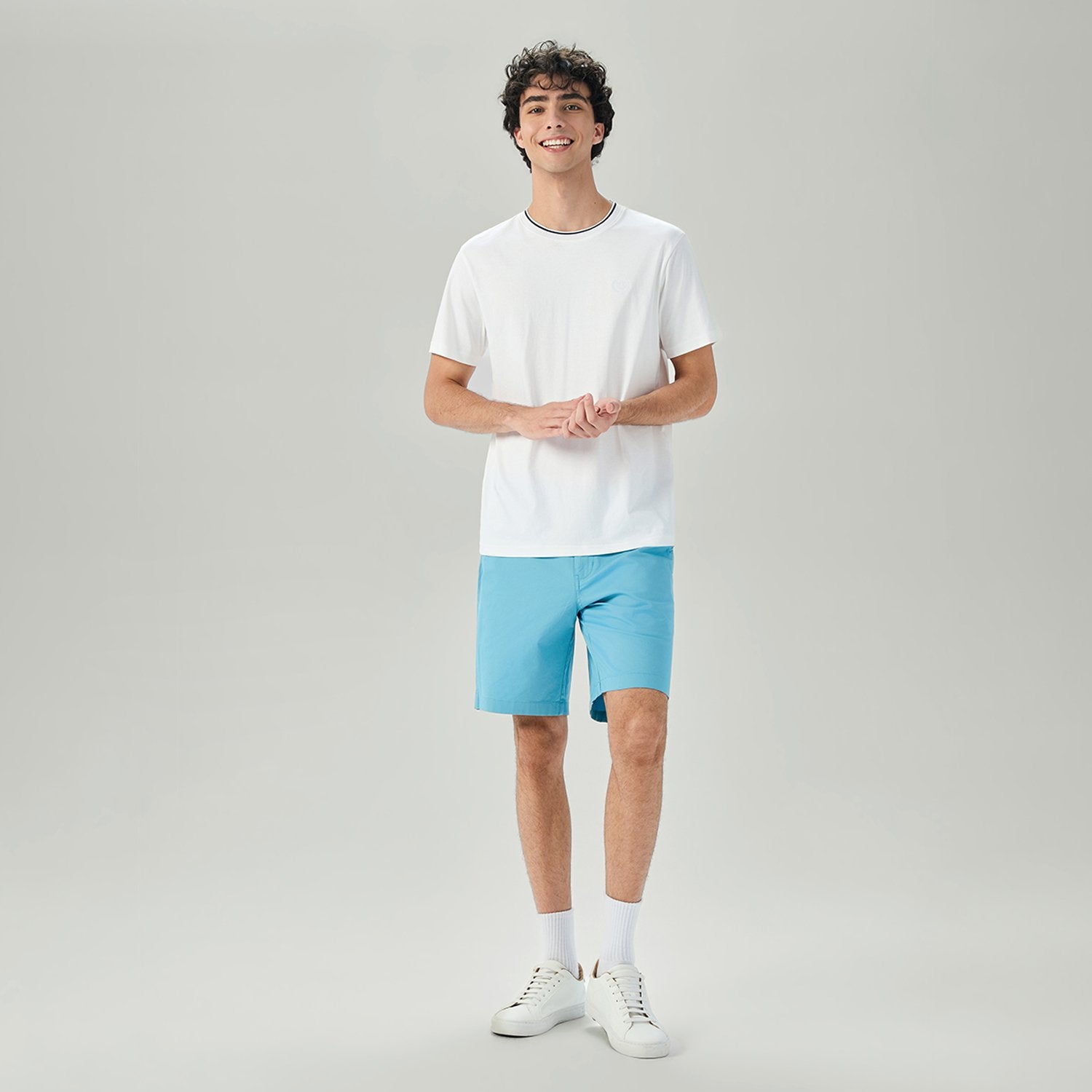 Men's Cotton Interlock Relaxed Fit Liquid Touch Tee - Image 1