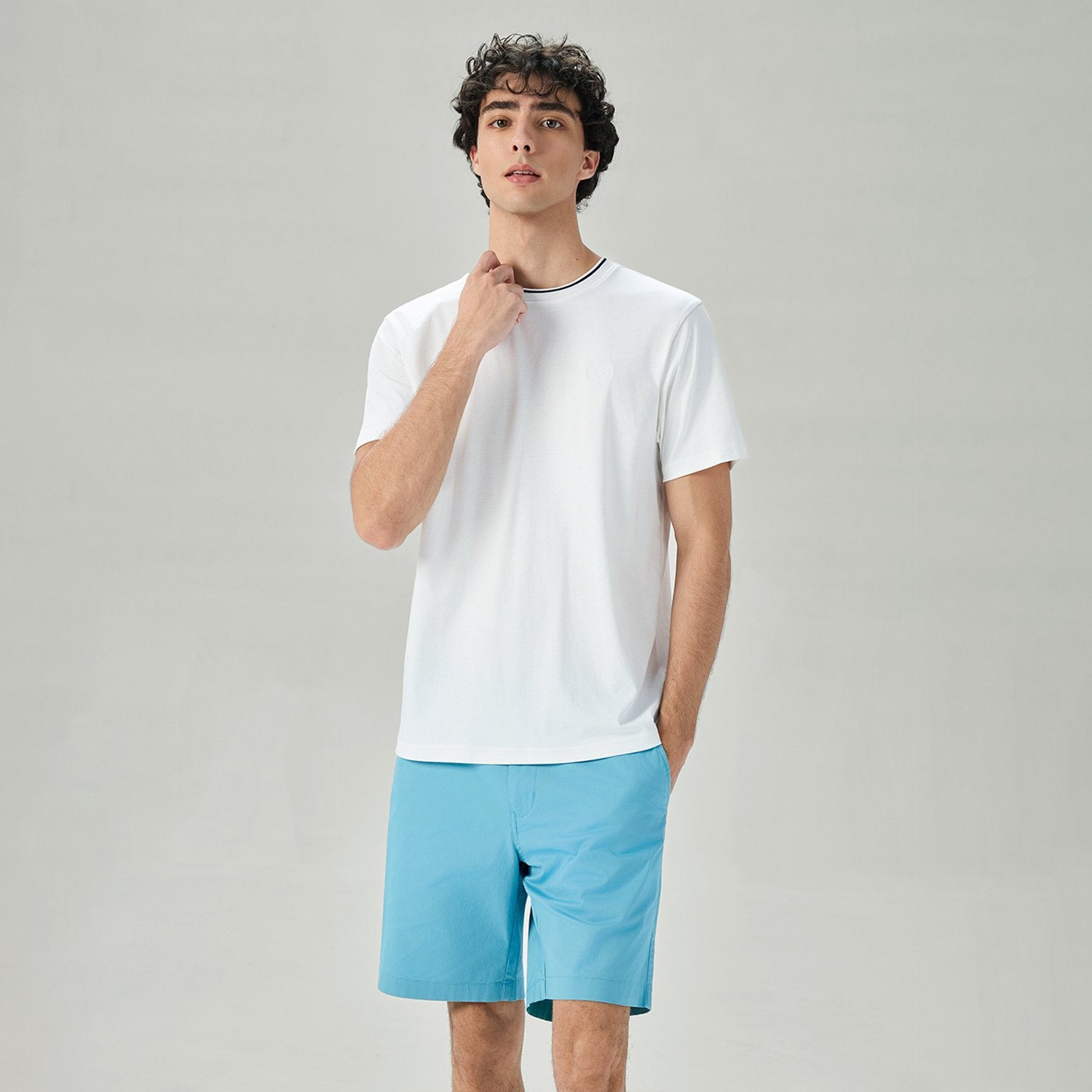 Men's Cotton Interlock Relaxed Fit Liquid Touch Tee - Image 4