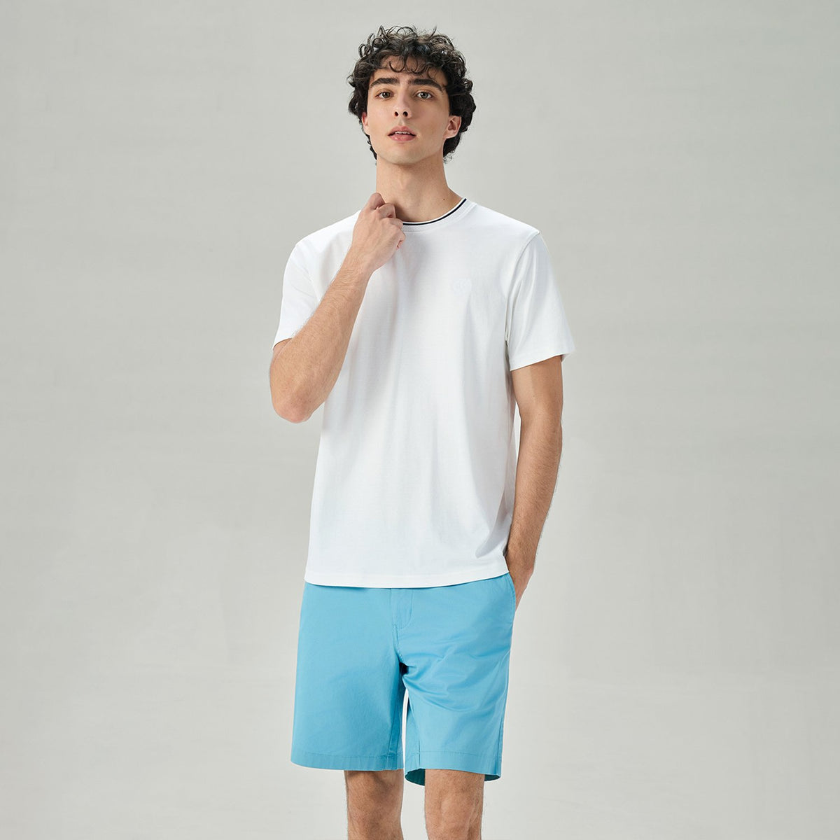 Men's Cotton Interlock Relaxed Fit Liquid Touch Tee - Image 4
