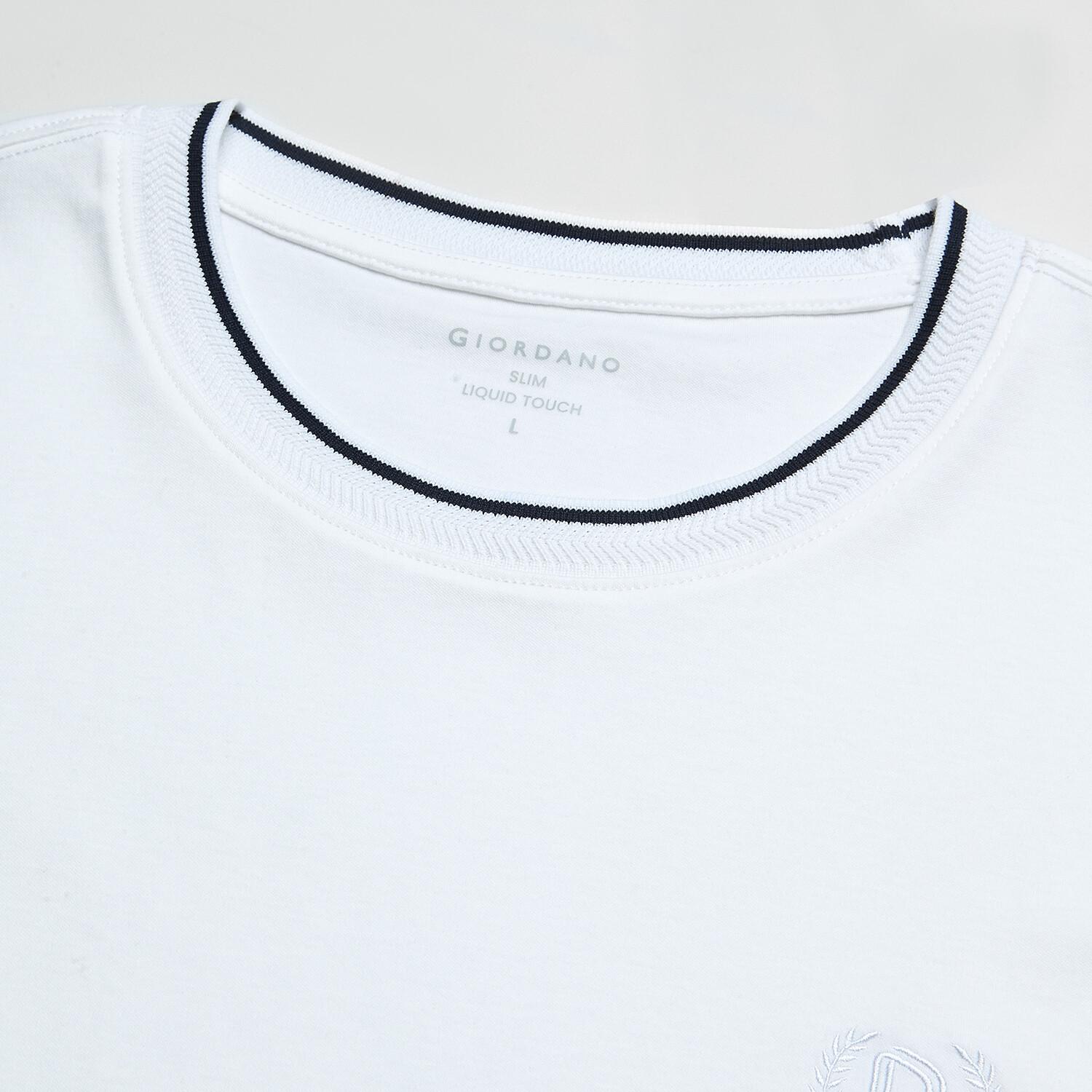 Men's Cotton Interlock Relaxed Fit Liquid Touch Tee - Image 8