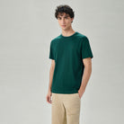 Men's Cotton Interlock Relaxed Fit Liquid Touch Tee - Image 4