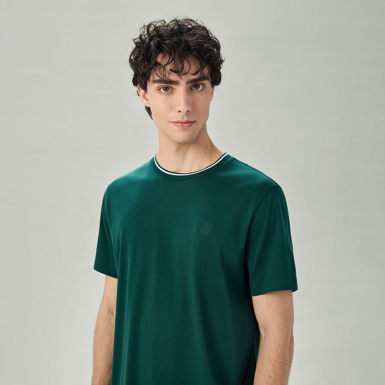 Men's Cotton Interlock Relaxed Fit Liquid Touch Tee - Image 5