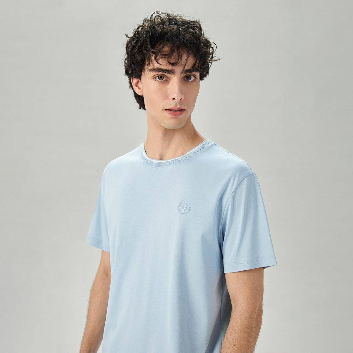 Men's Cotton Interlock Relaxed Fit Liquid Touch Tee - Image 5