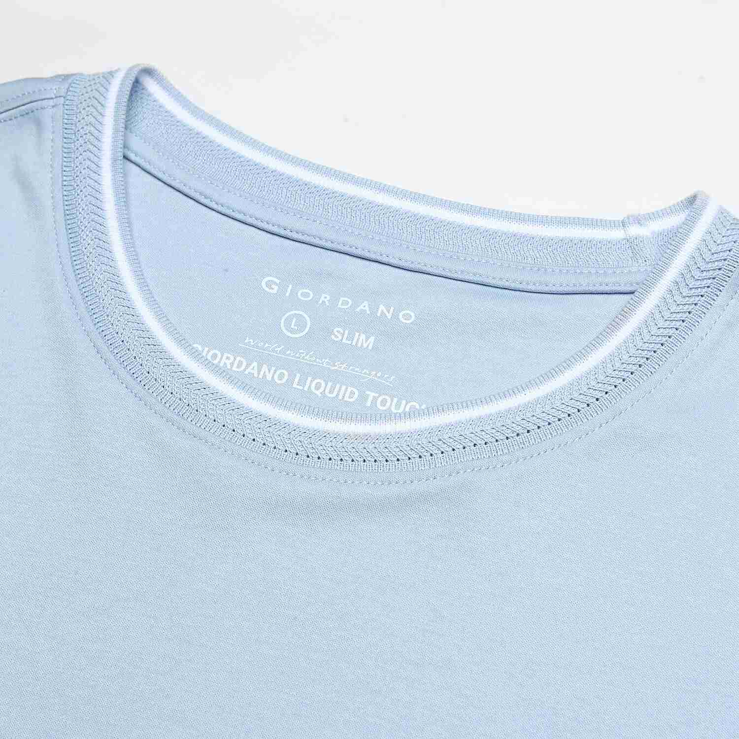 Men's Cotton Interlock Relaxed Fit Liquid Touch Tee - Image 9