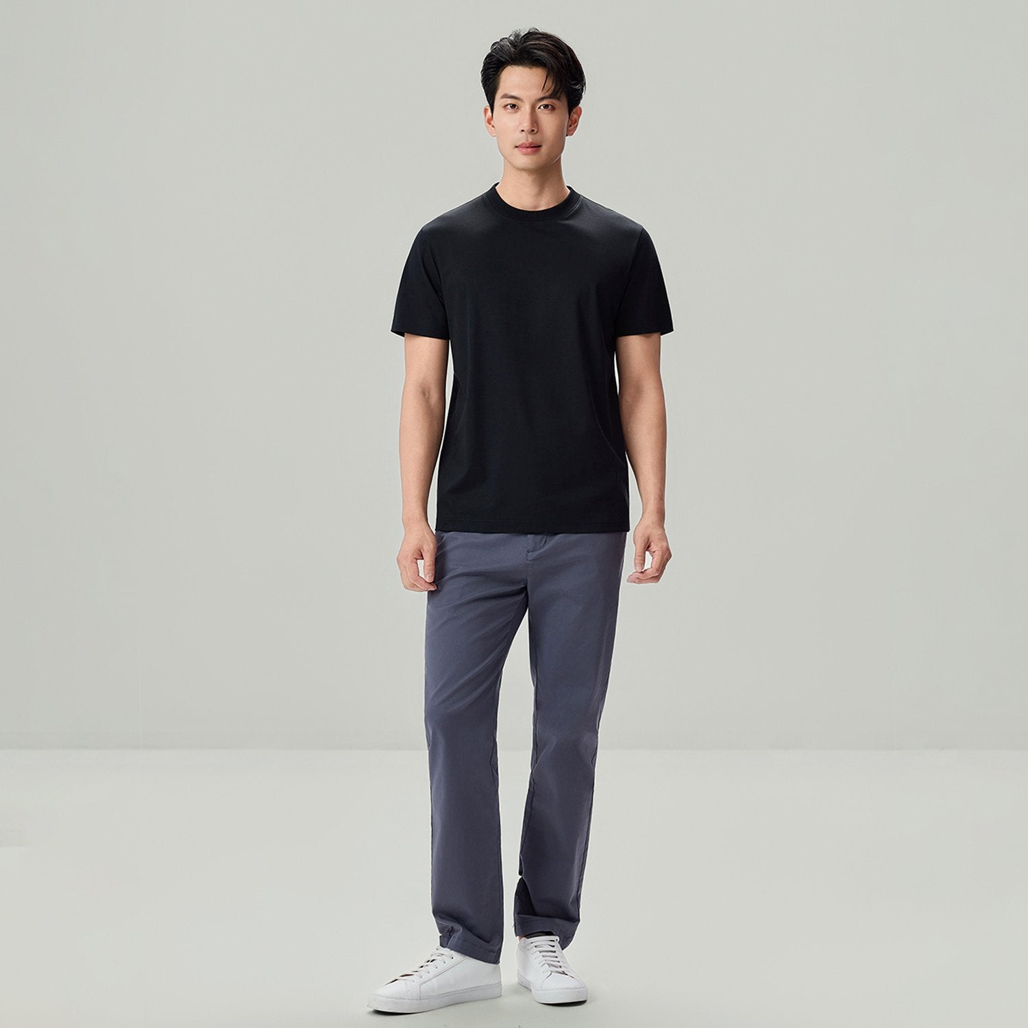 Men's Interlock Slim Fit Silk Touch T-Shirt - Image 1