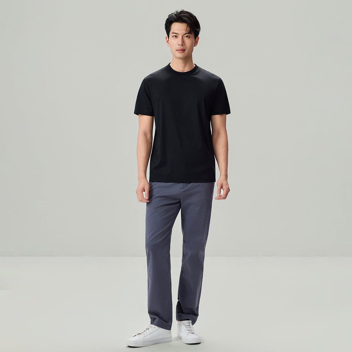 Men's Interlock Slim Fit Silk Touch T-Shirt - Image 1