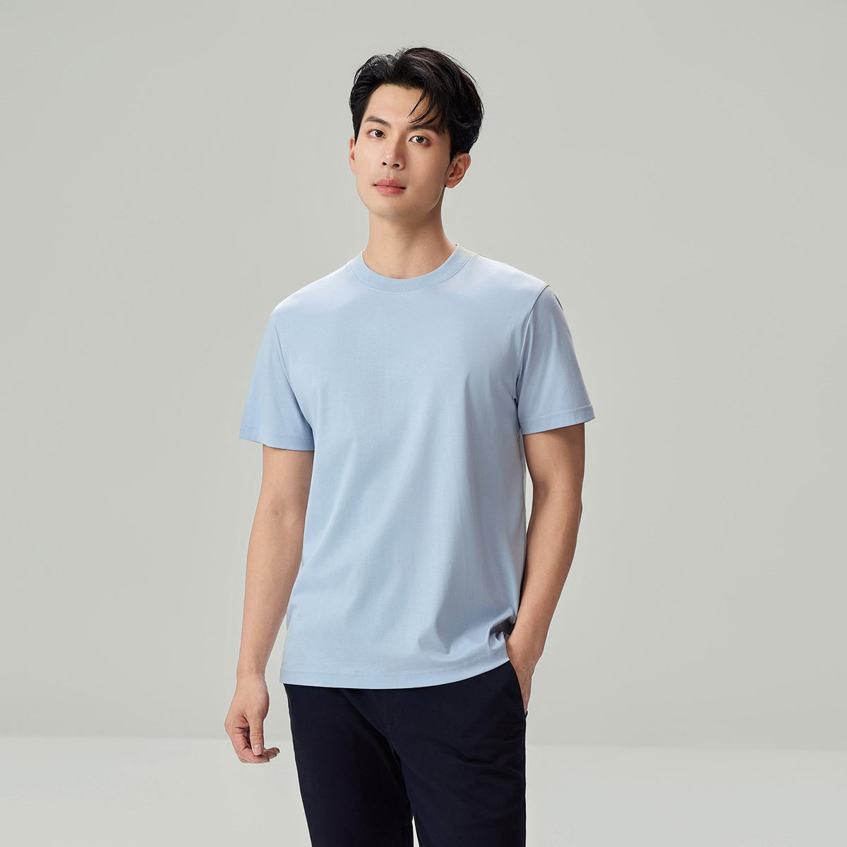 Men's Interlock Slim Fit Silk Touch T-Shirt - Image 4