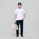 Men Regular Luxe Touch Cotton Crew Tee - Image 1