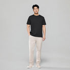 Men Regular Luxe Touch Cotton Crew Tee - Image 1