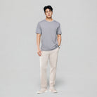 Men Regular Luxe Touch Cotton Crew Tee - Image 1