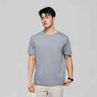 Men Regular Luxe Touch Cotton Crew Tee - Image 2