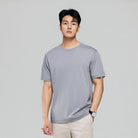 Men Regular Luxe Touch Cotton Crew Tee - Image 3