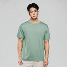 Men Regular Luxe Touch Cotton Crew Tee - Image 2