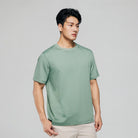 Men Regular Luxe Touch Cotton Crew Tee - Image 5